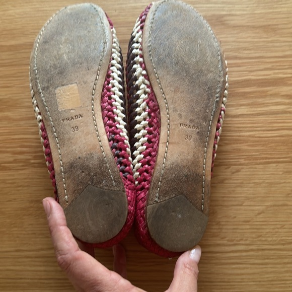 Prada handwoven ballet flats size 39 - Picture 5 of 5